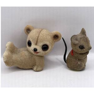 VTG Parma By AAI Made in‎ Japan And Hong Kong Miniature Bear and Mouse Fuzzy